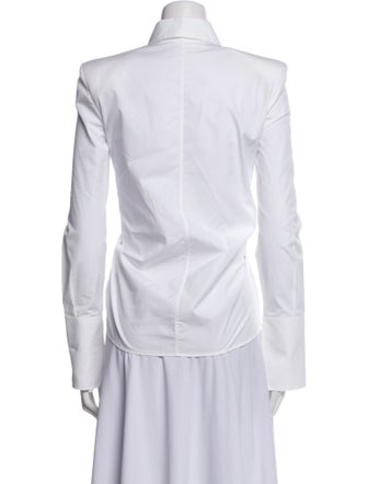 Off-White 2021 Long Sleeve Button-Up Top