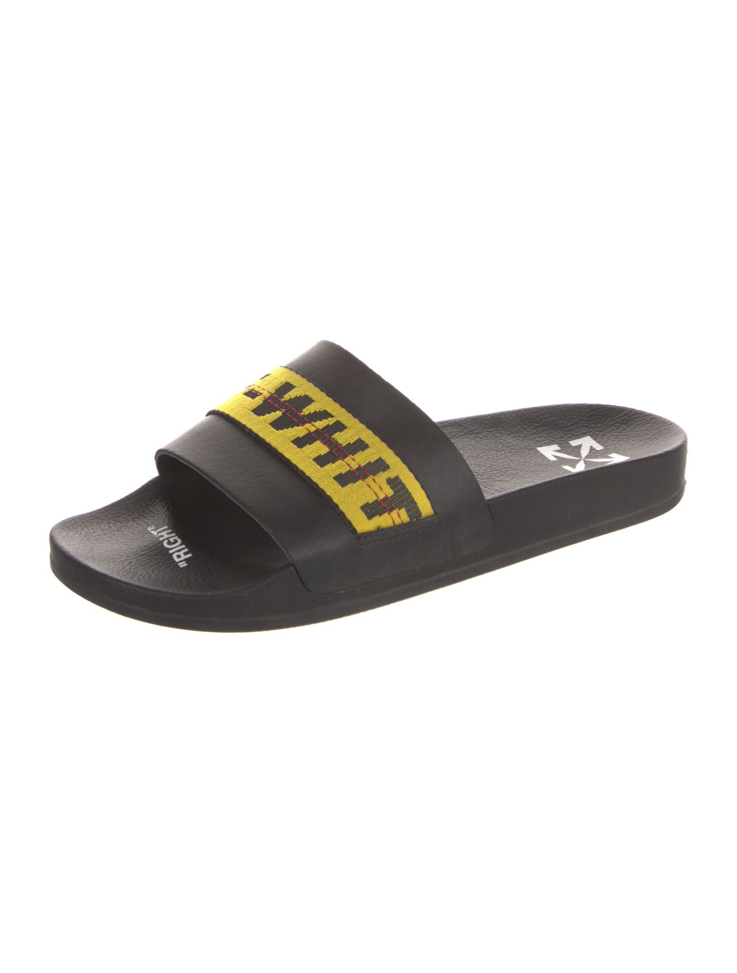 Off-White Industrial Rubber Slides
