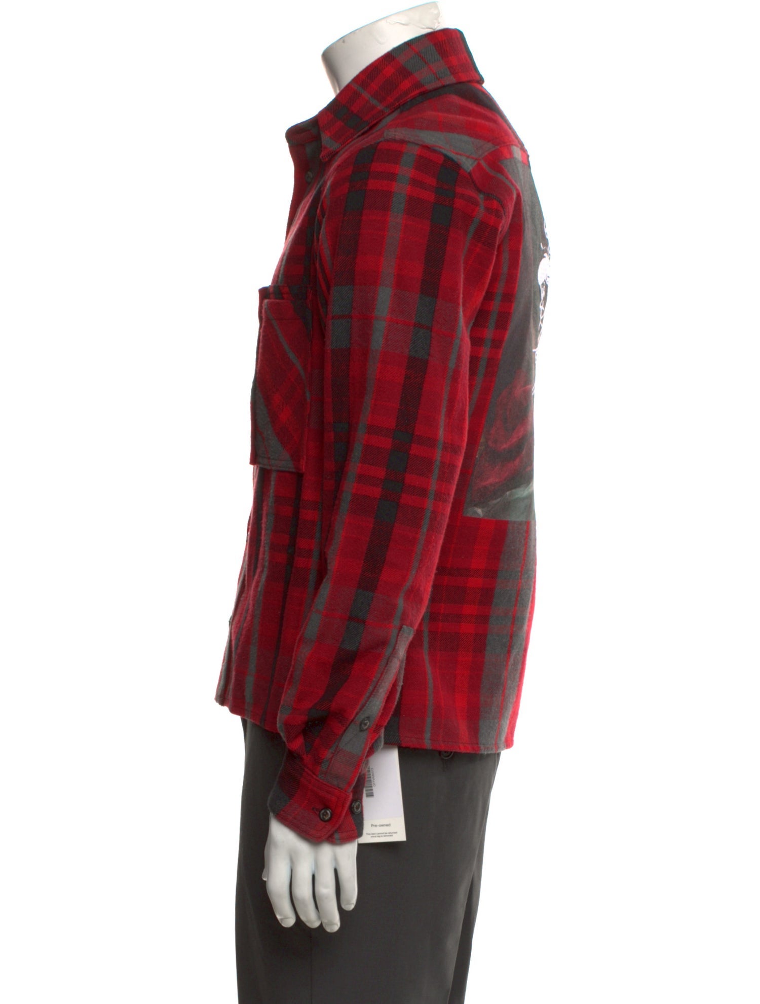 Off-White 2019 Plaid Print Shirt