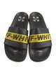 Off-White Industrial Rubber Slides