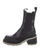 Off-White Sponge-sole Leather Chelsea Boots