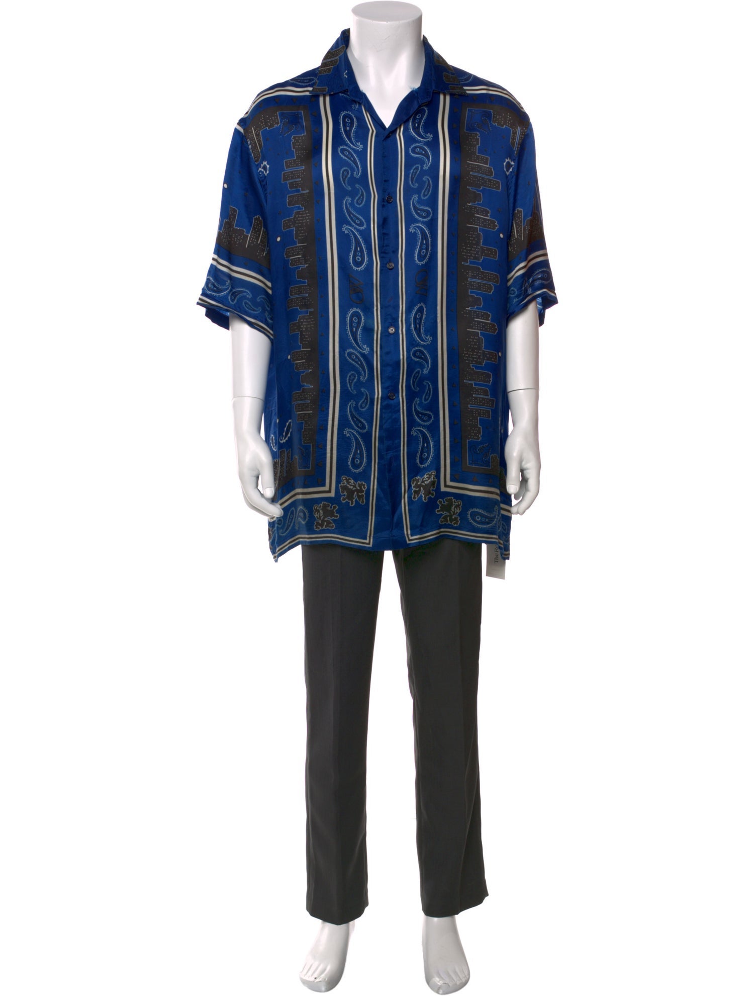 Off-White 2024 Paisley Print Shirt