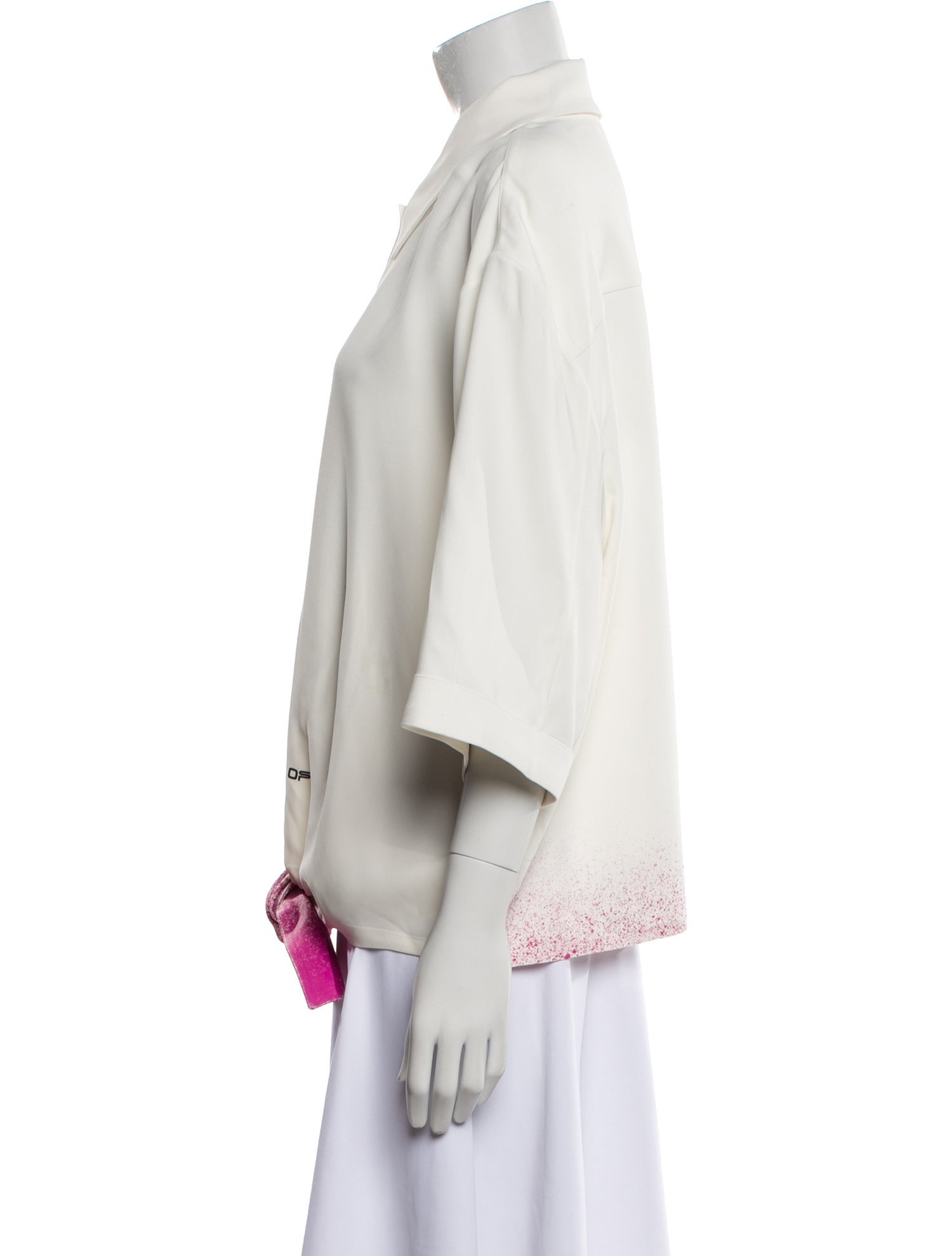 Off-White 2020 Three-Quarter Sleeve Blouse