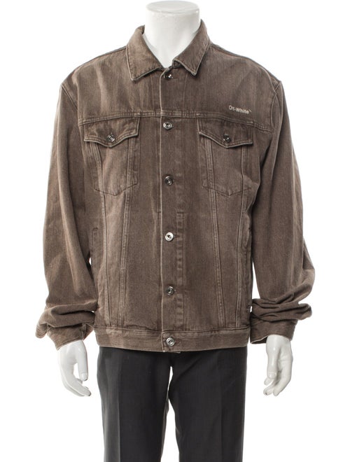 Off-White 2022 Diag-Stripe denim jacket Jacket