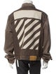 Off-White 2022 Diag-Stripe denim jacket Jacket