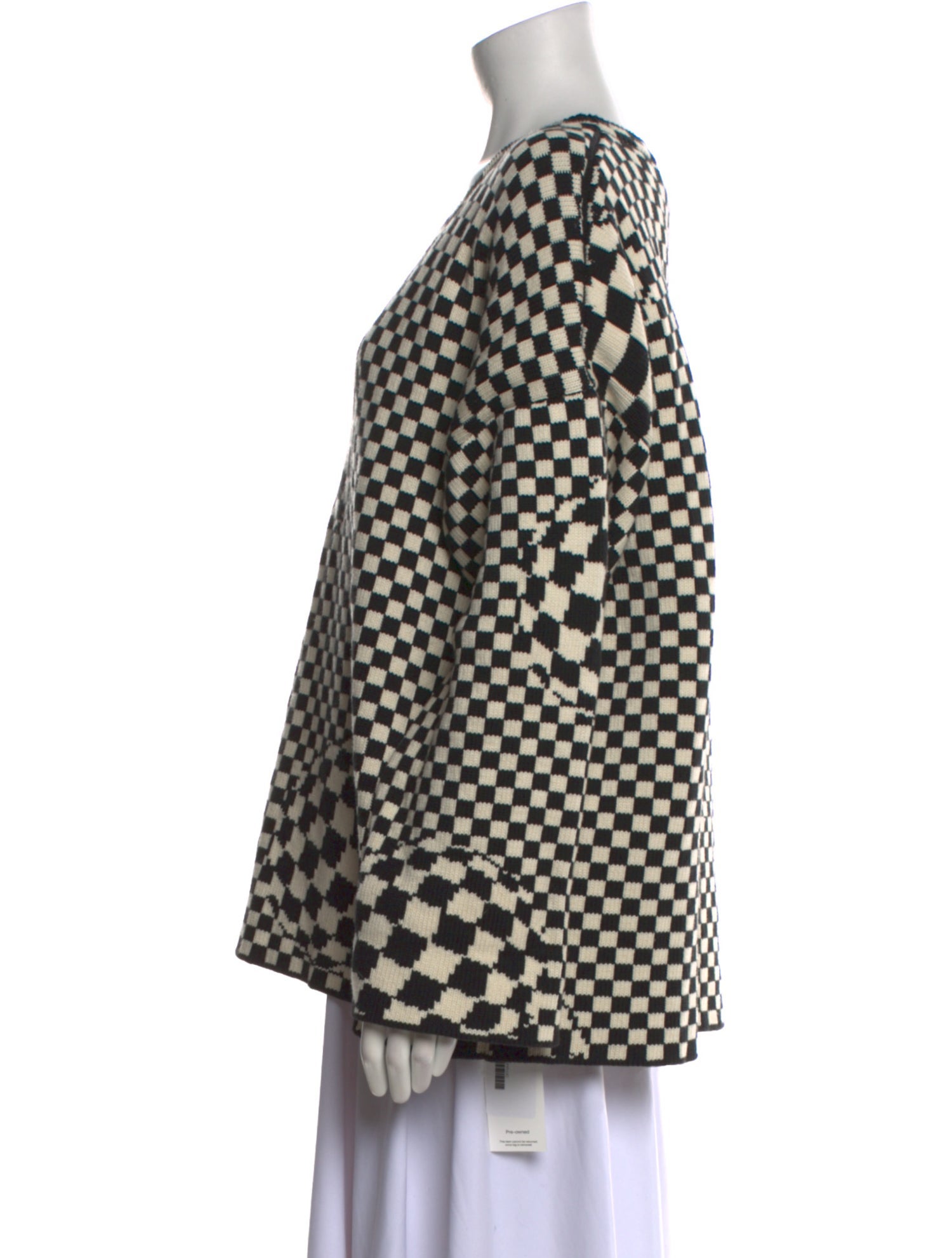 Off-White 2019 Plaid Print Sweater