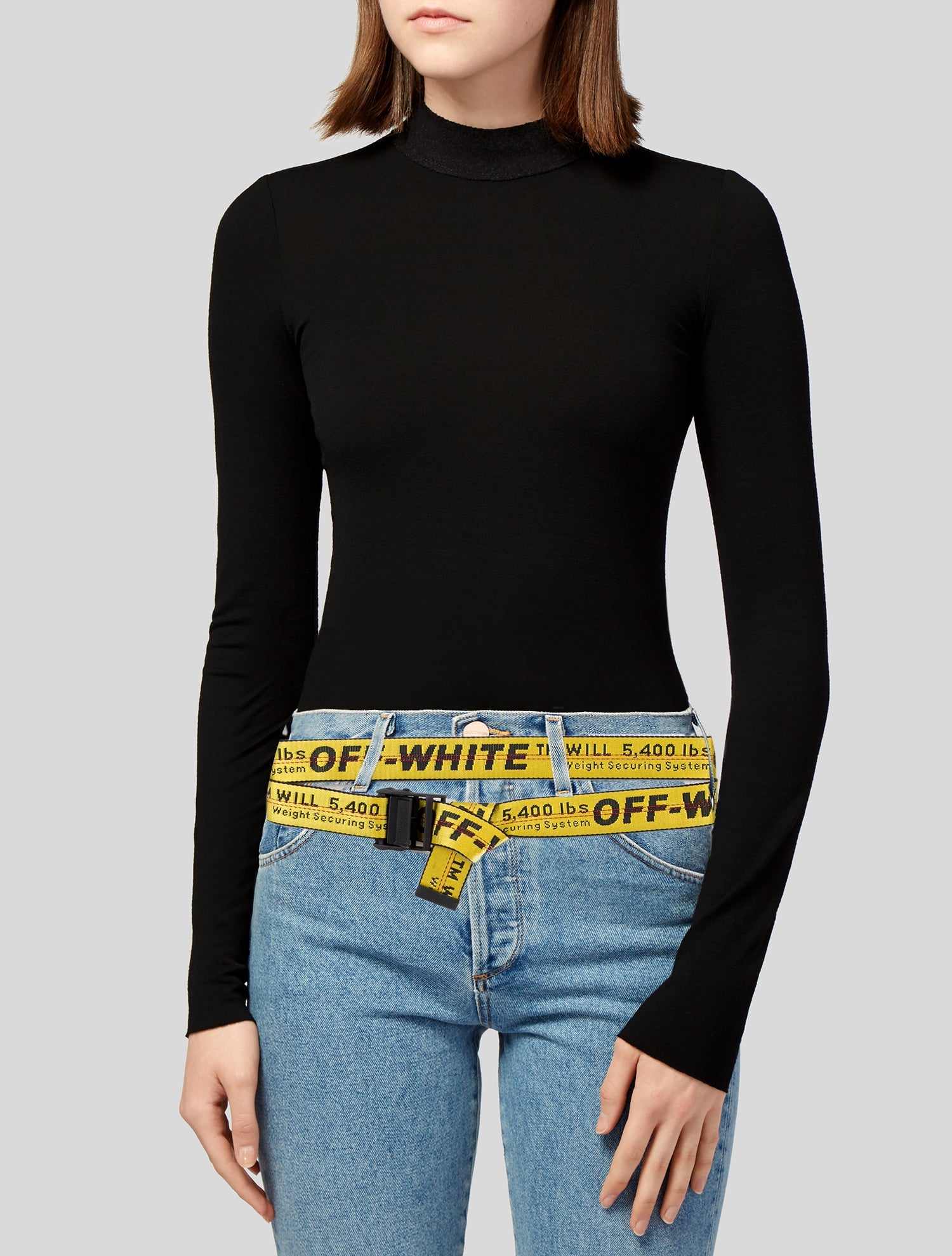 Off-White Industrial Canvas Belt