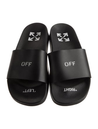 Off-White Pool Slide Rubber Slides