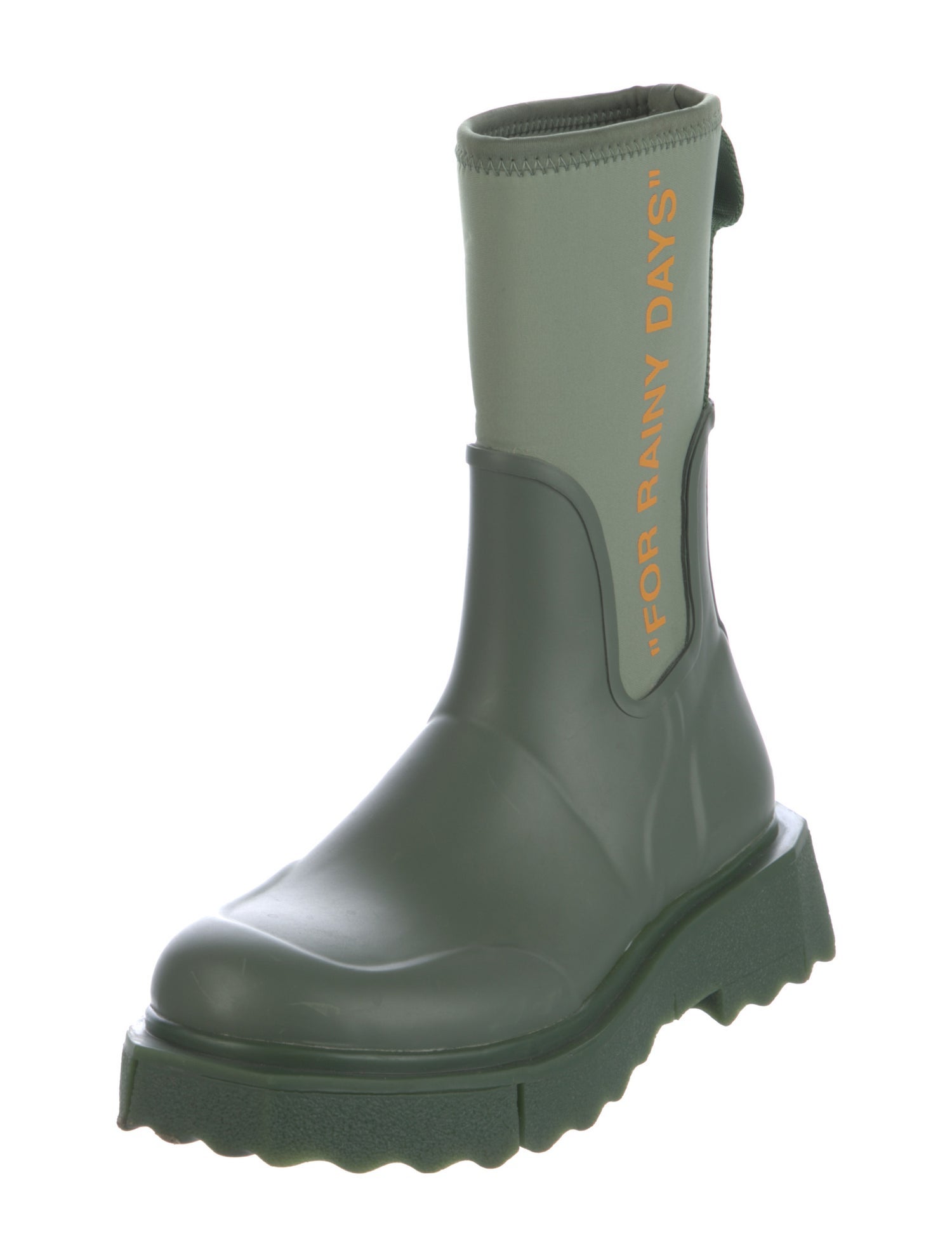 Off-White 2021 'For Rainy Days' Rain Boots