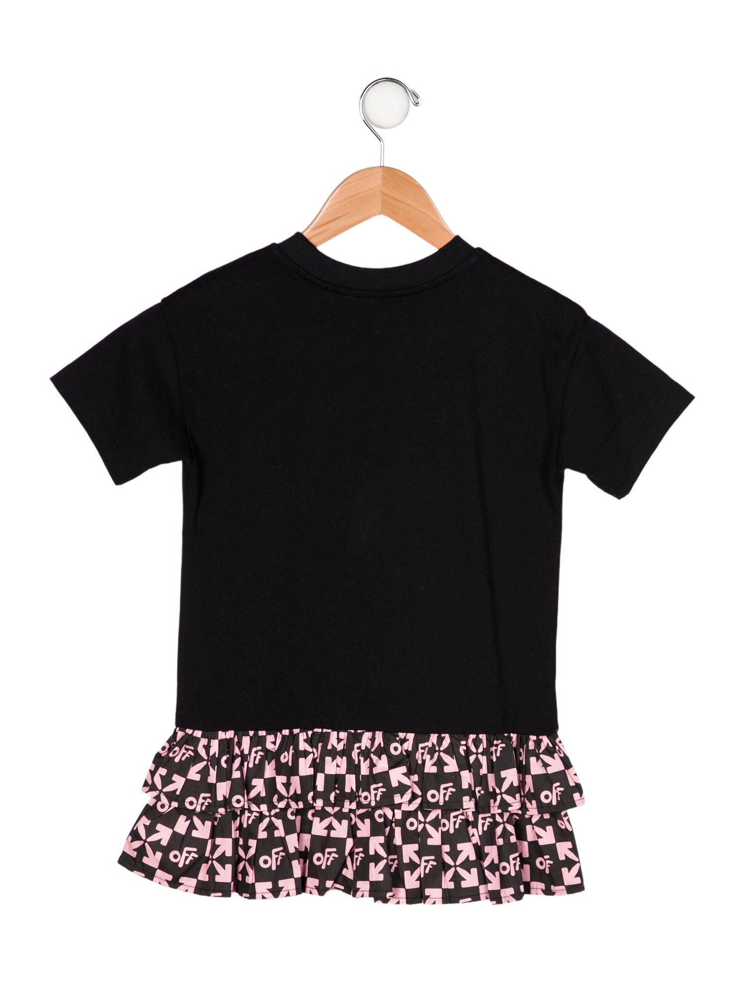 Off-White 2022 Girl's Logo T-shirt Dress