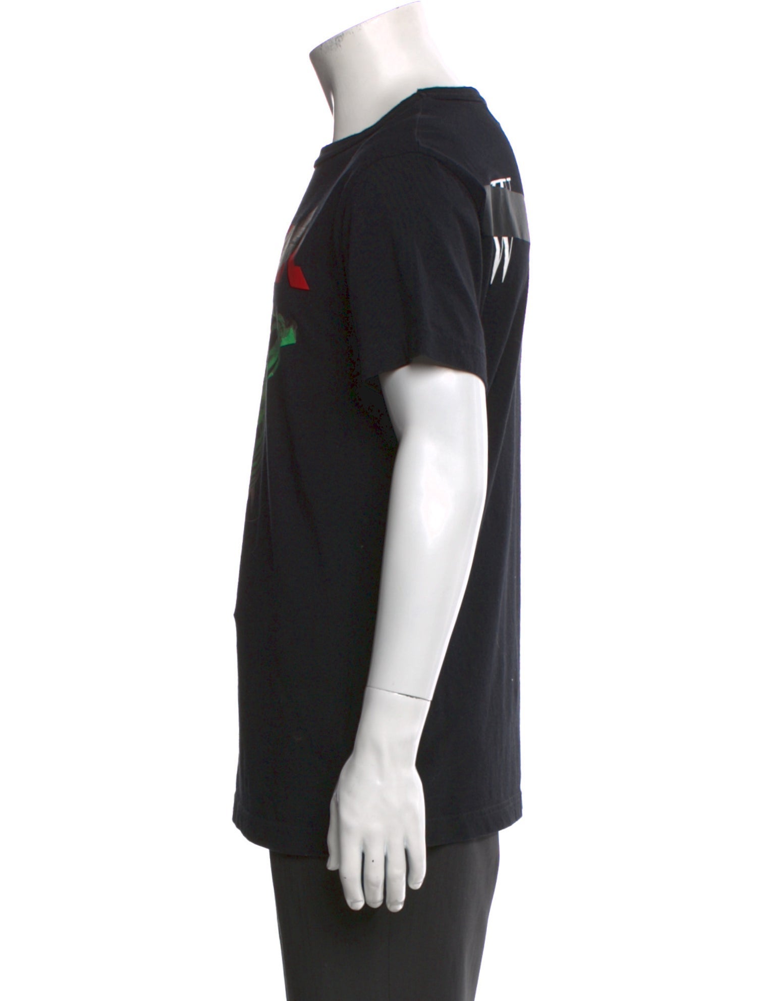 Off-White Graphic Print Crew Neck T-Shirt