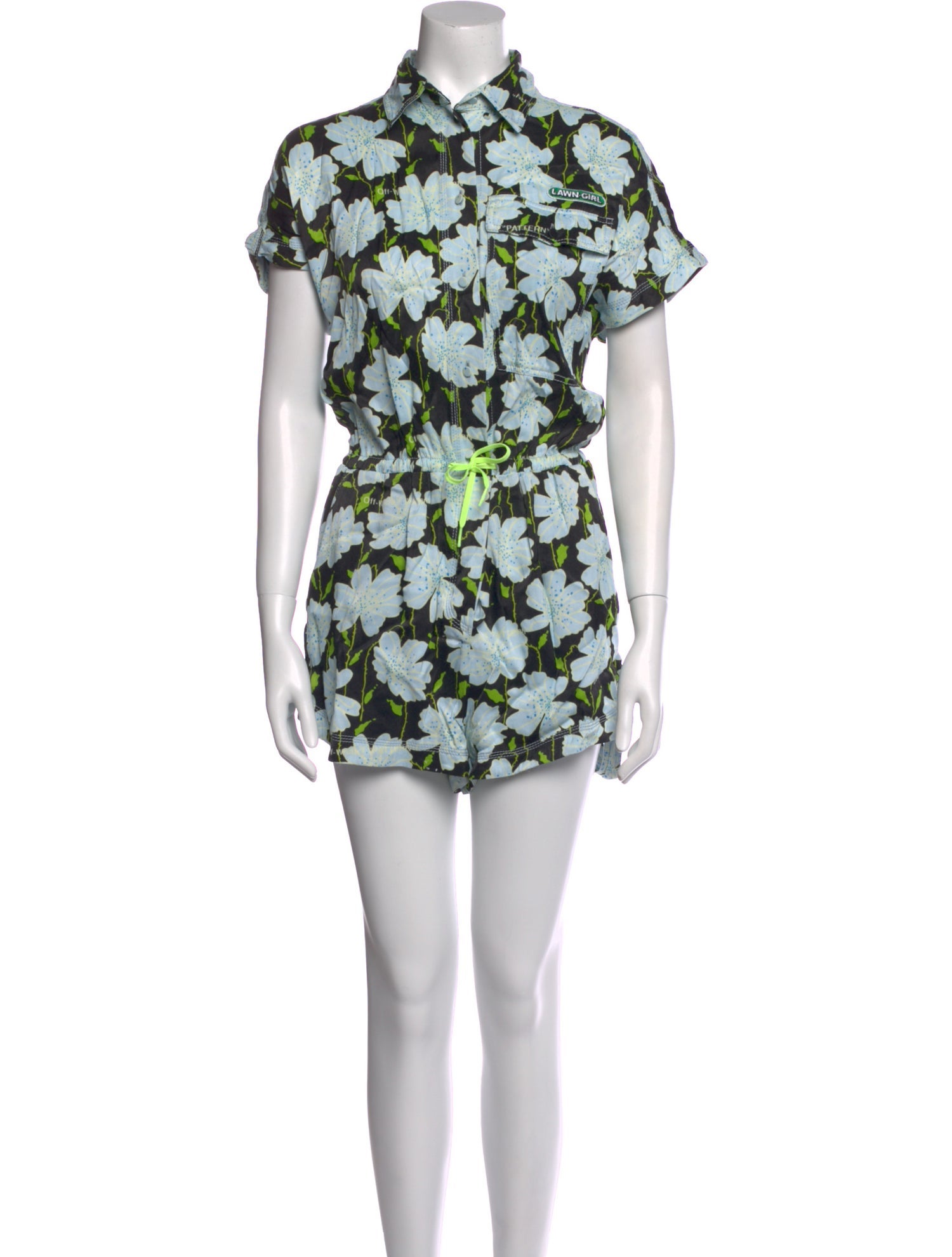 Off-White 2018 'Lawn Girl' Romper