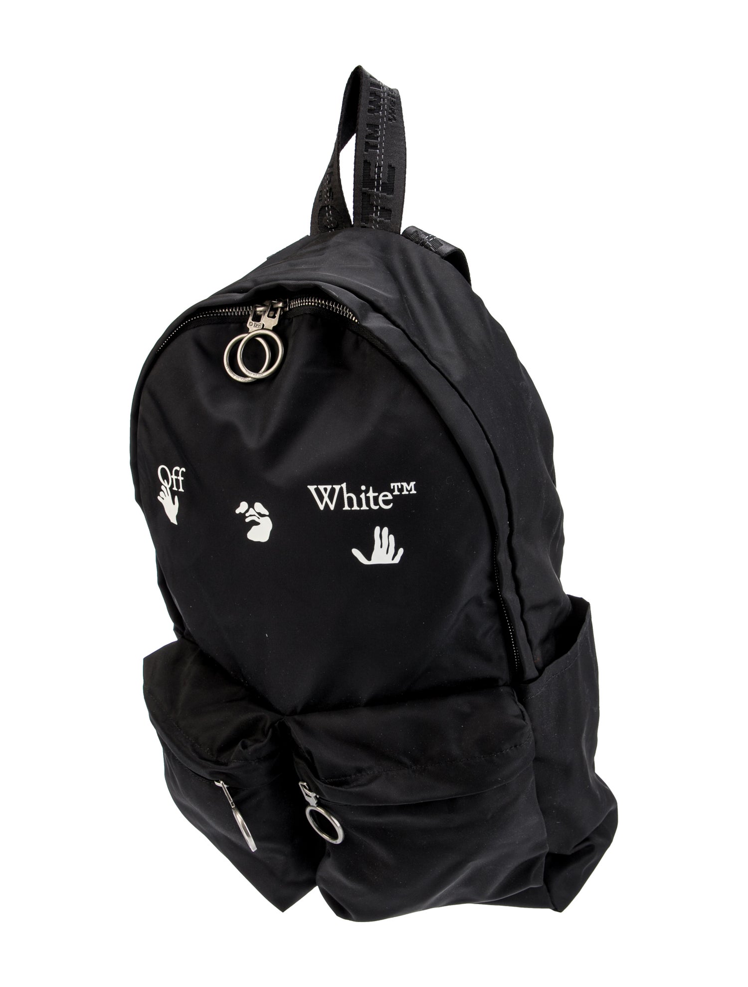 Off-White Nylon Backpack
