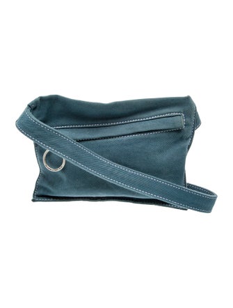 Off-White Canvas Messenger Bag