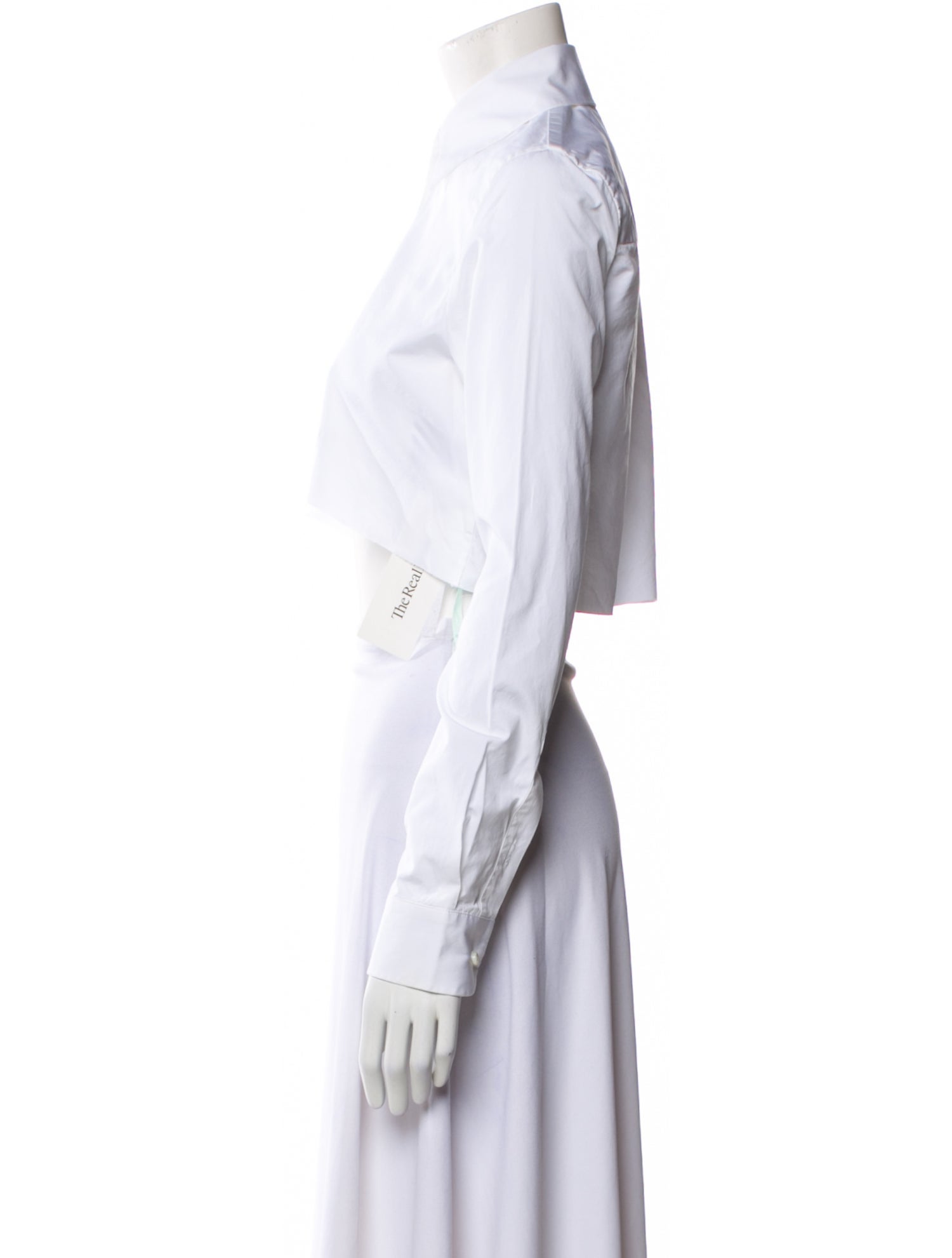 Off-White 2018 Long Sleeve Crop Top