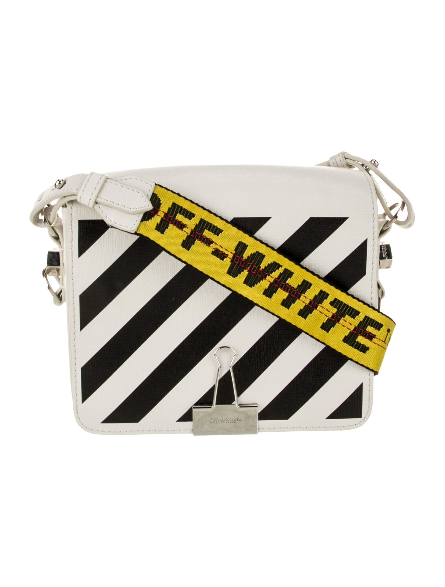 Off-White Leather Diagonals
