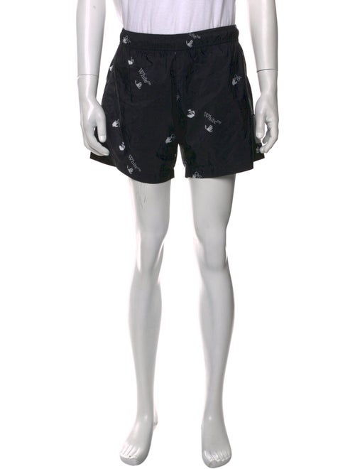 Off-White 2021 Printed Swim Trunks