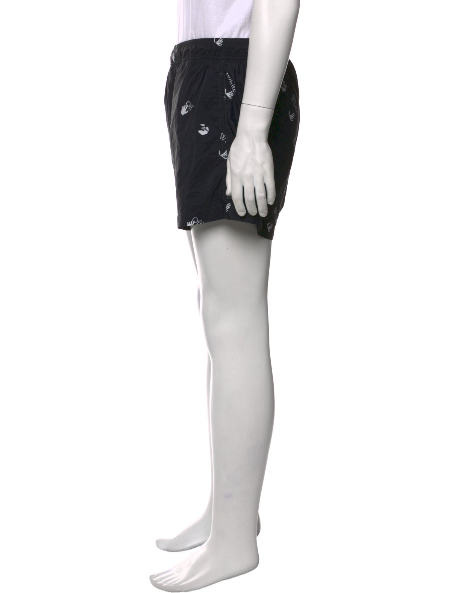 Off-White 2021 Printed Swim Trunks