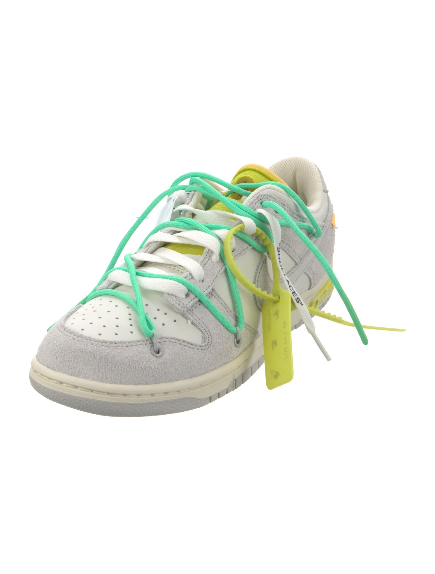 Off-White Dunk Low 'Lot 14' Sneakers w/ Tags