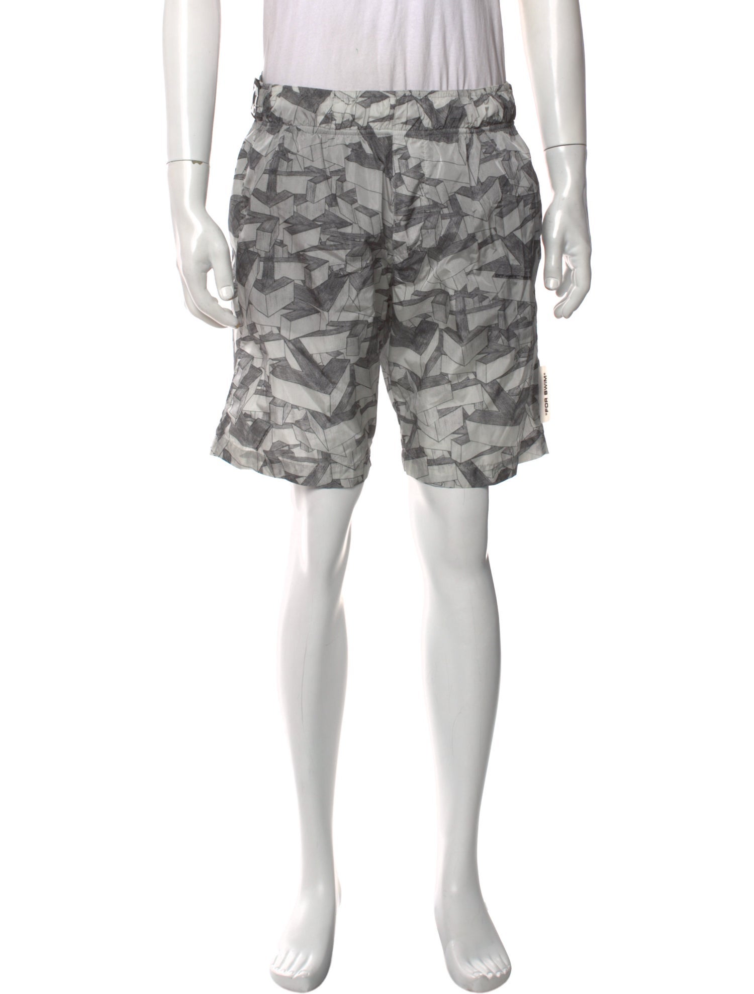 Off-White 2020 Printed Swim Trunks