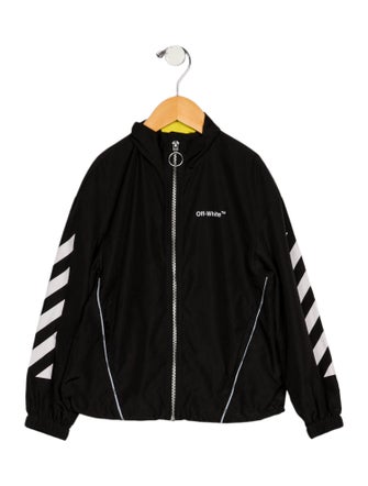 Off-White Toddler Boys' Nylon Logo Jacket