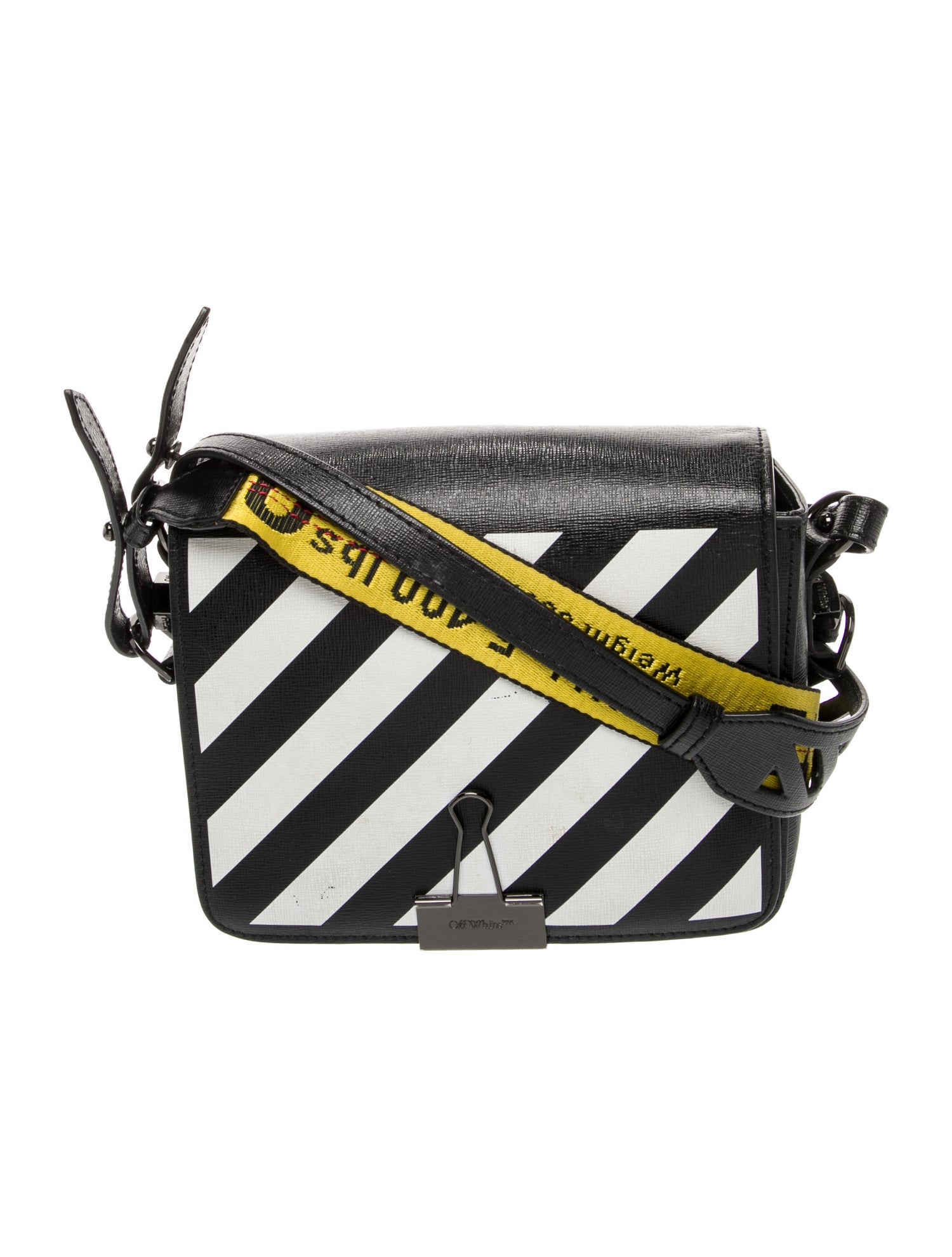Off-White Signature Diagonal Binder Clip Mini
