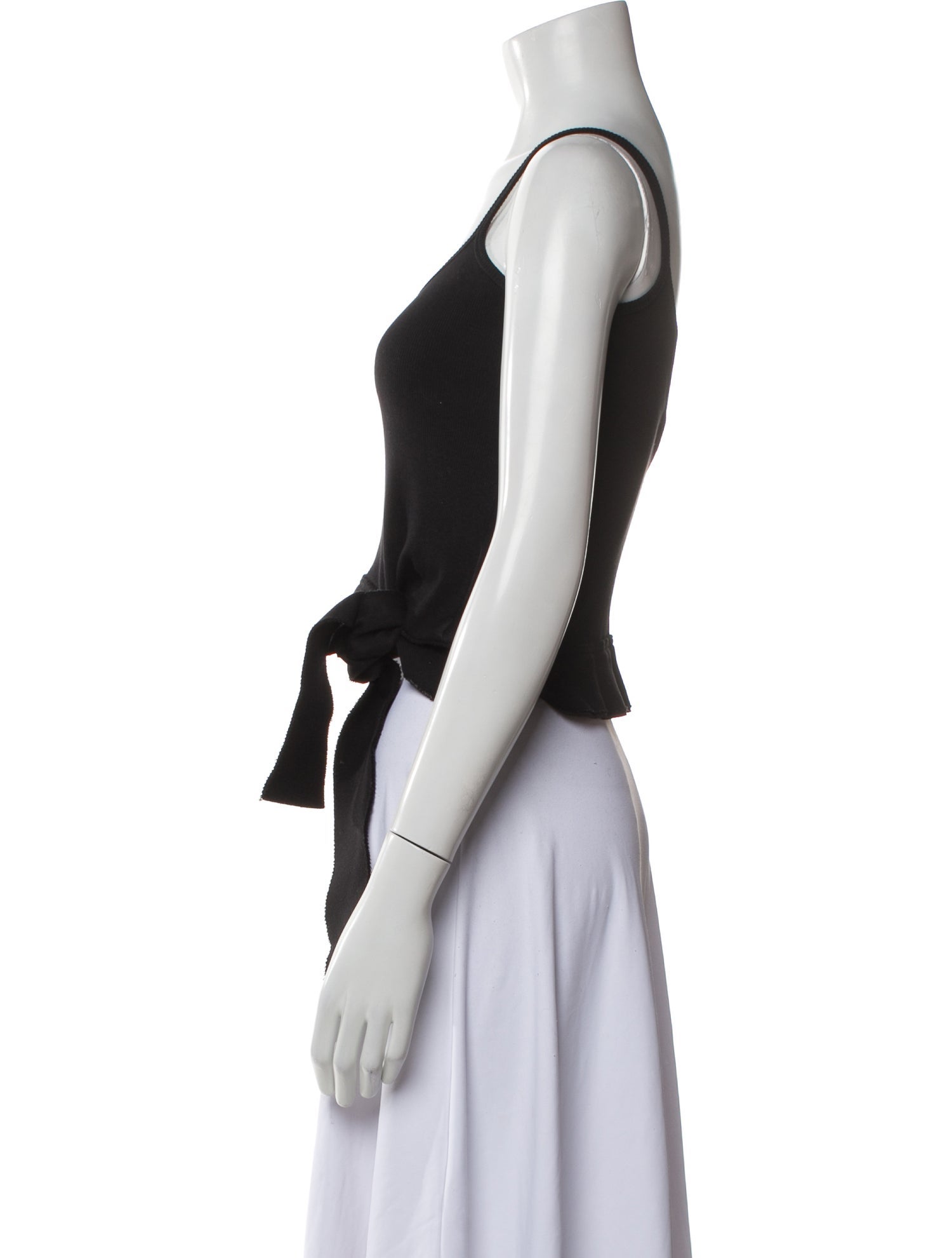 Off-White 2021 V-Neck Crop Top