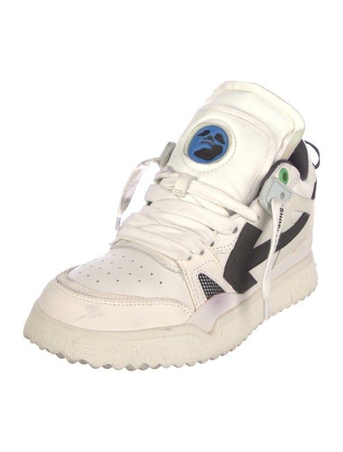 Off-White Leather Sneakers