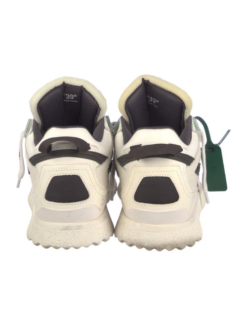 Off-White Leather Sneakers