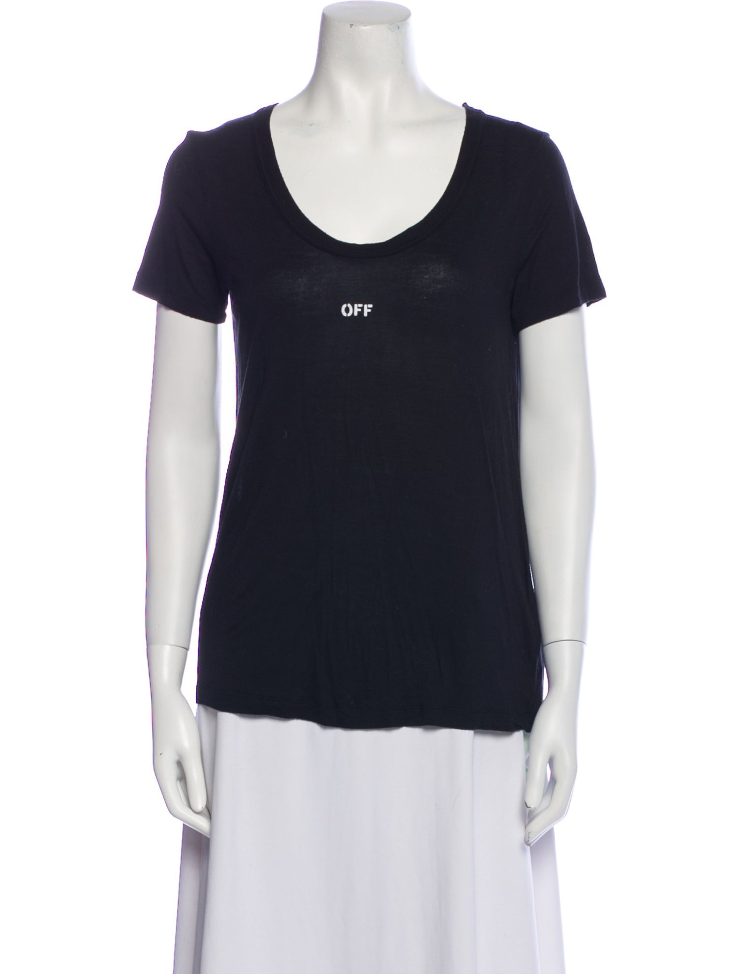 Off-White Arrows Scoop Neck T-Shirt