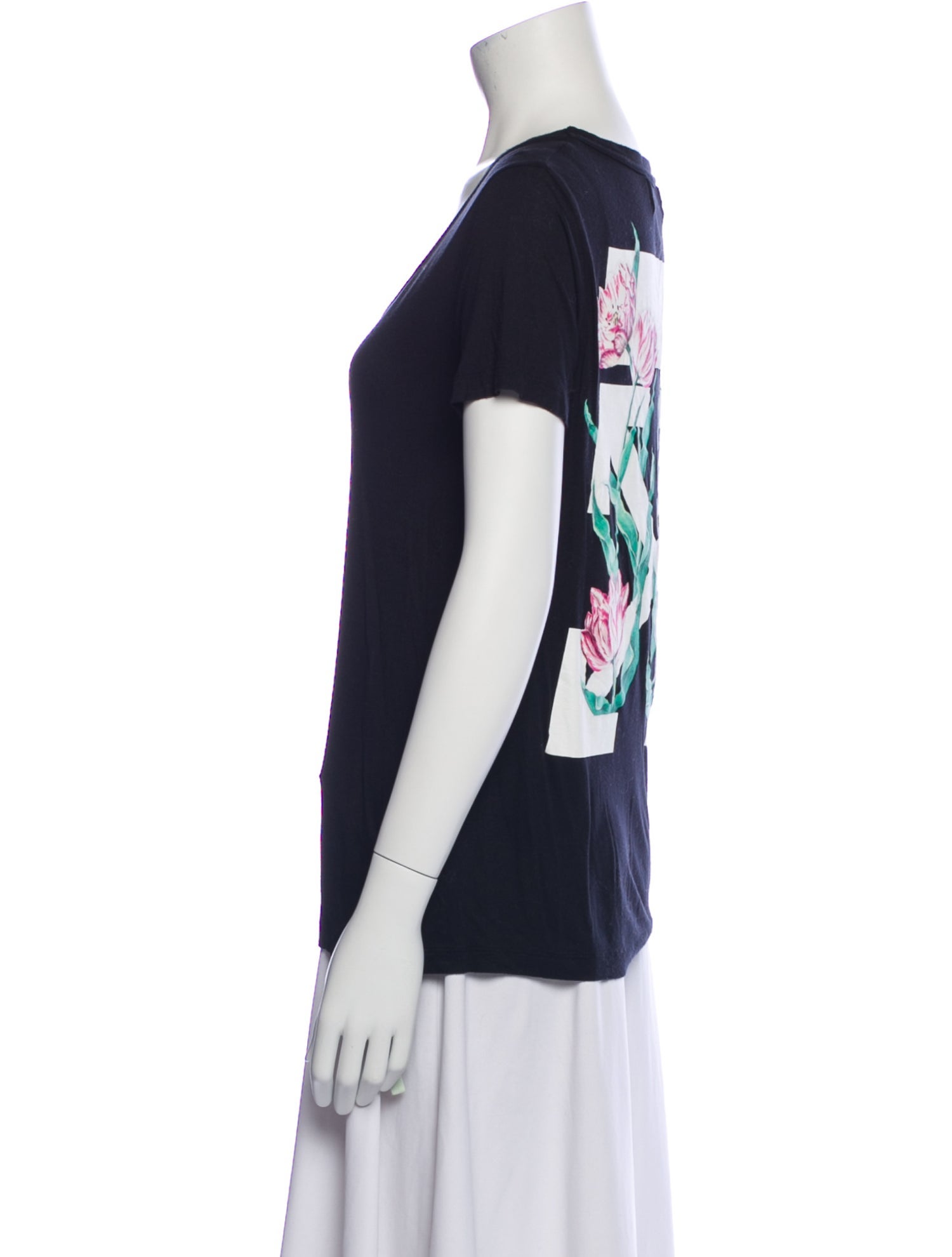 Off-White Arrows Scoop Neck T-Shirt