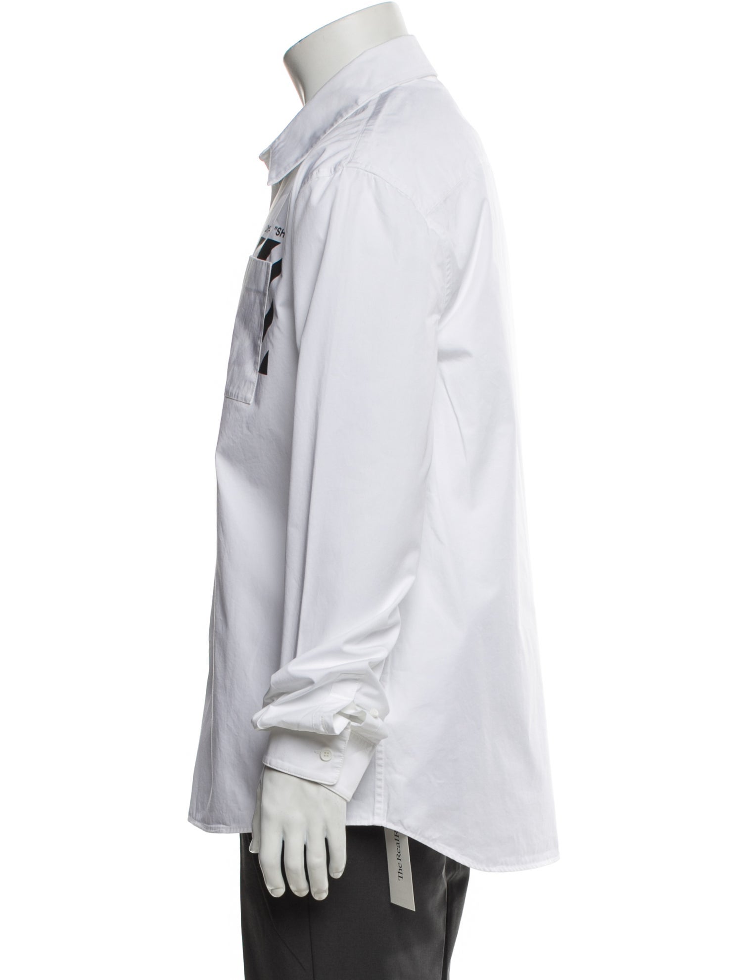 Off-White 2022 Graphic Print Dress Shirt