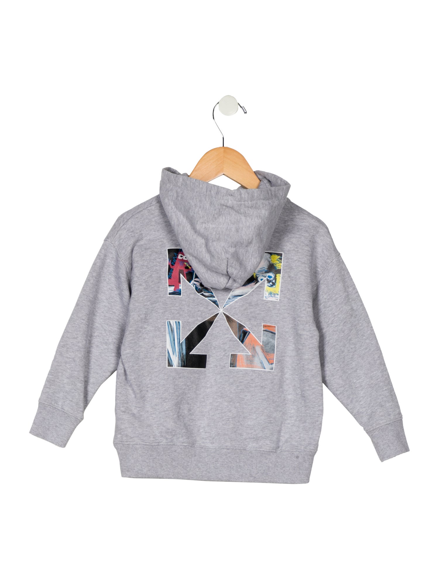 Off-White Boys' Arrows Logo Hoodie