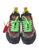 Off-White Mesh Printed Athletic Sneakers