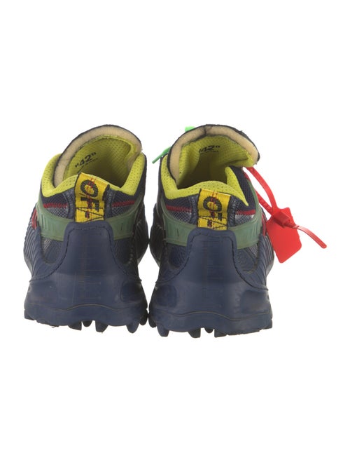 Off-White Mesh Printed Athletic Sneakers