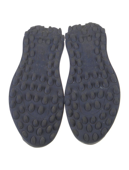 Off-White Mesh Printed Athletic Sneakers