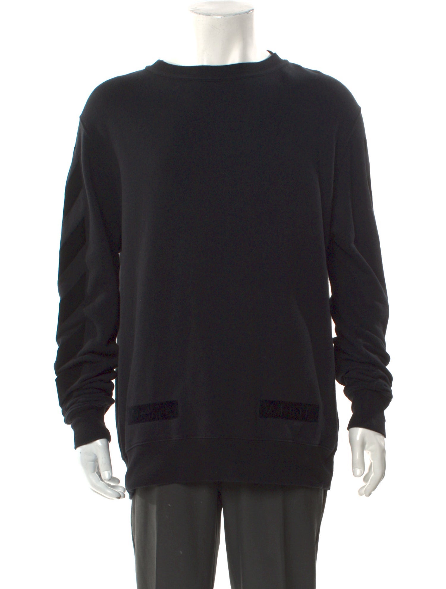 Off-White Diagonals Crew Neck Pullover