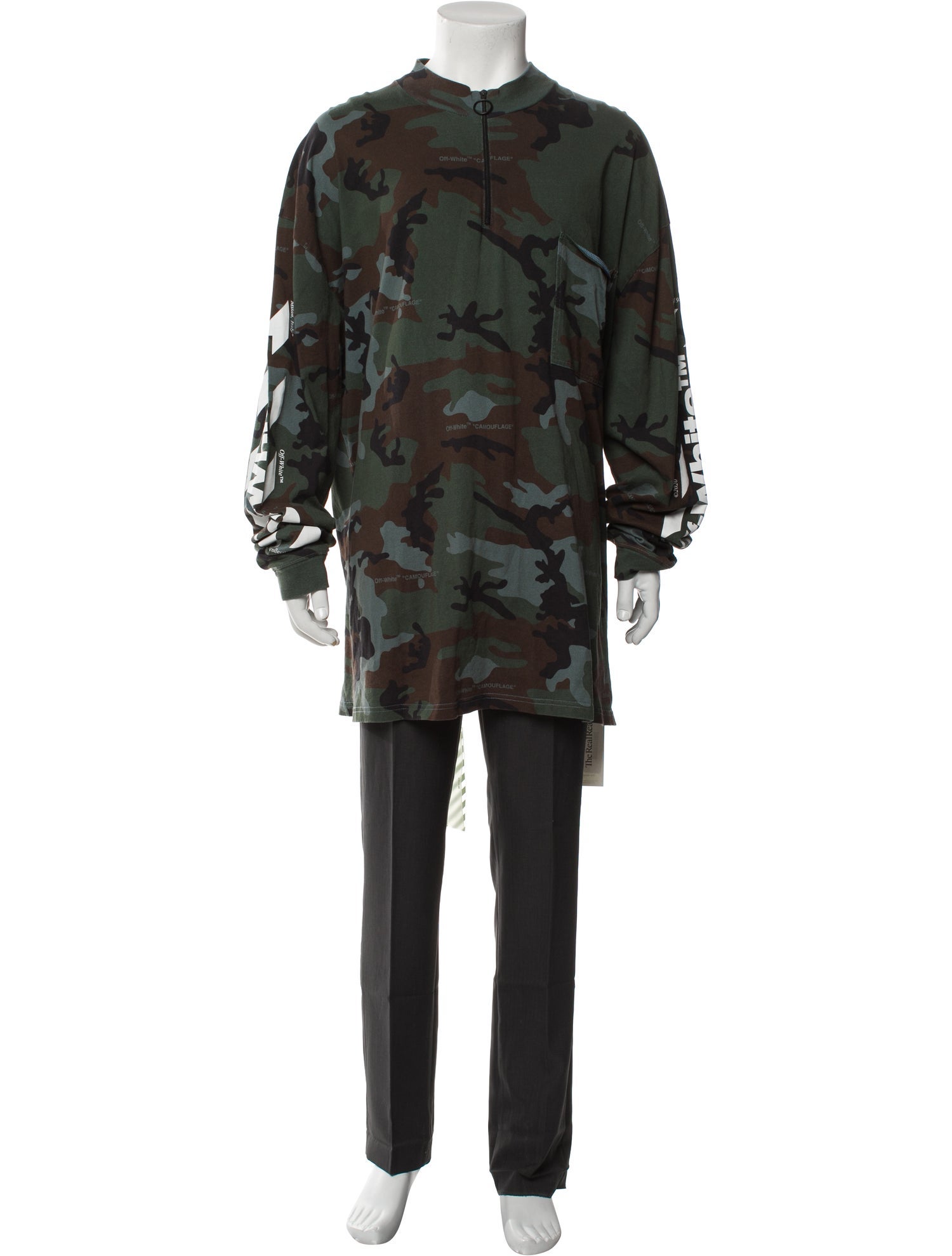 Off-White 2019 Crew Neck Cardigan