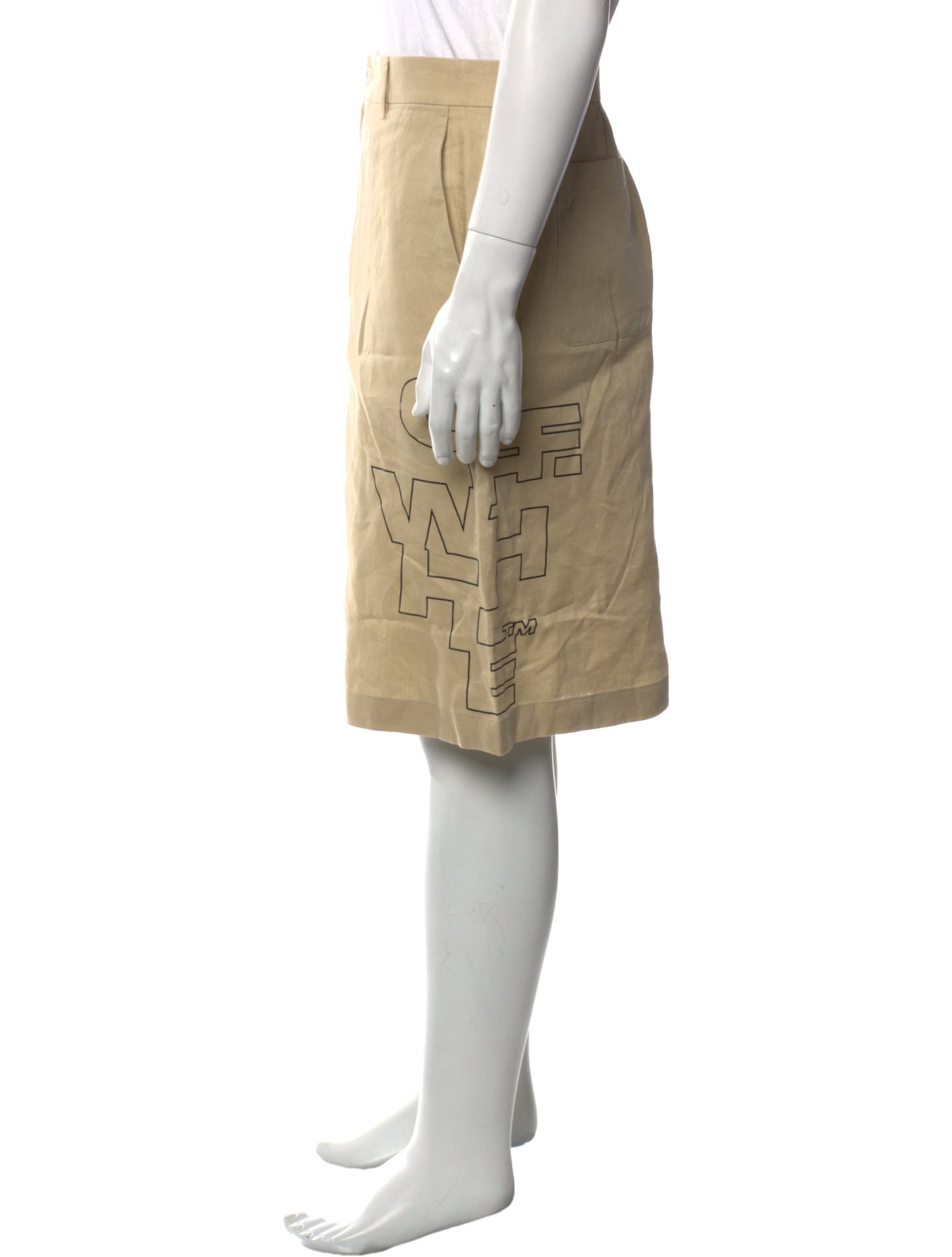 Off-White 2024 Flat Front Shorts