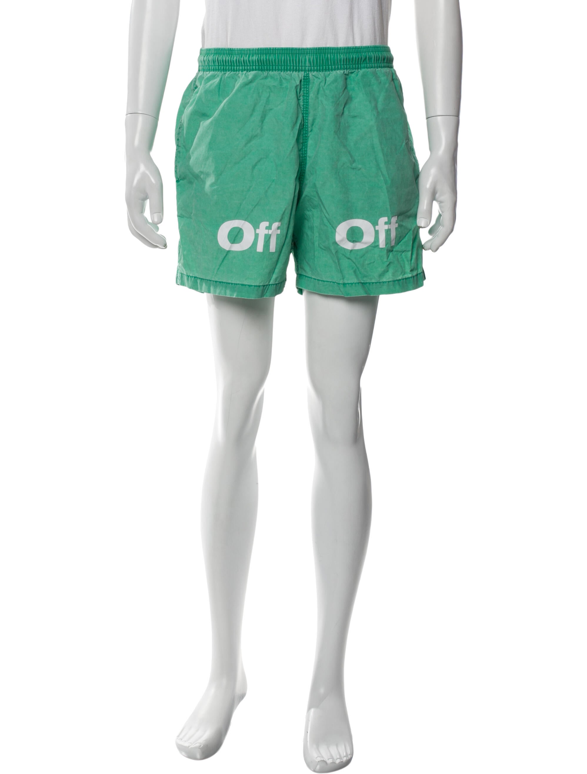 Off-White 2022 Bounce Off Sunset Swim Trunks