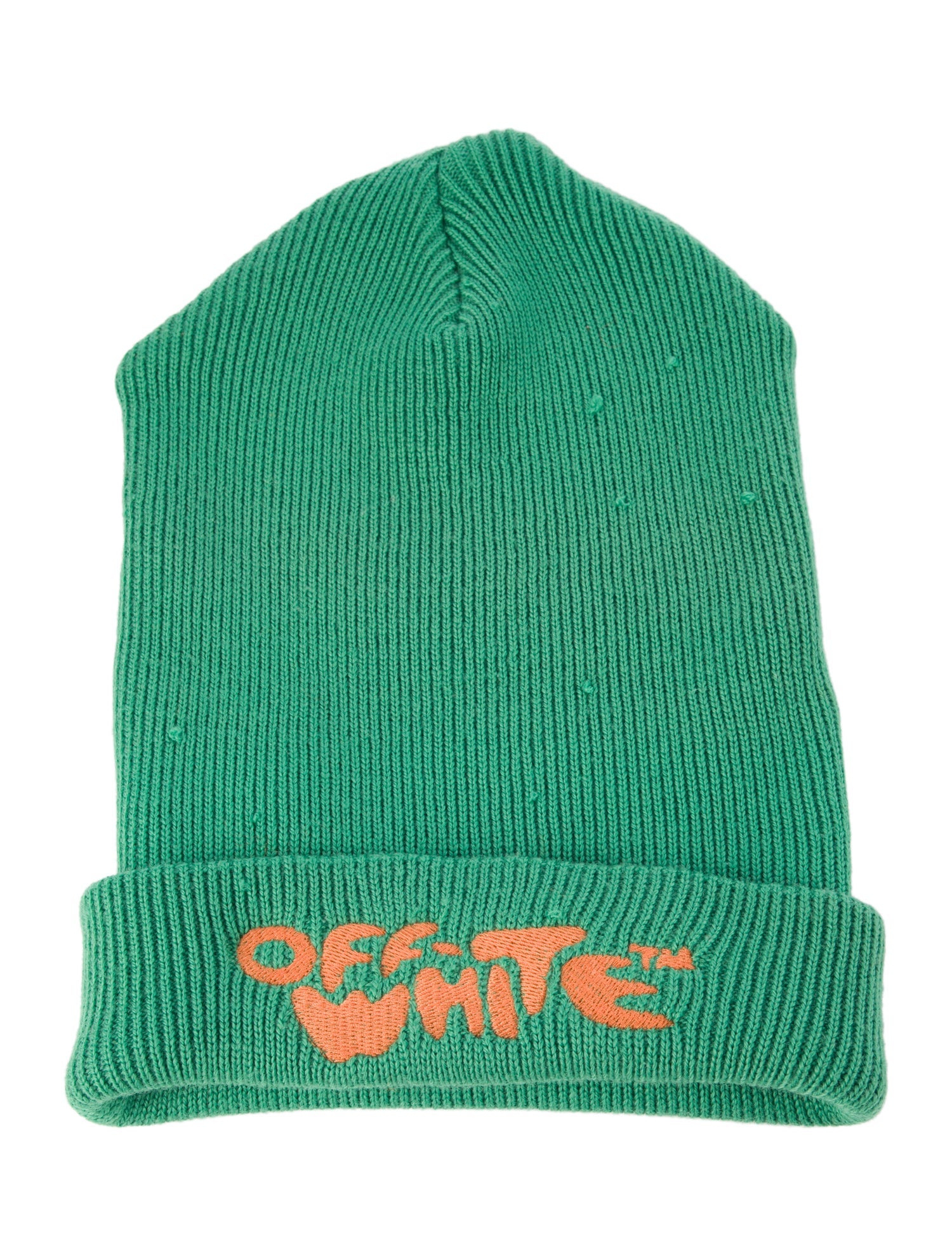 Off-White Wool Beanie