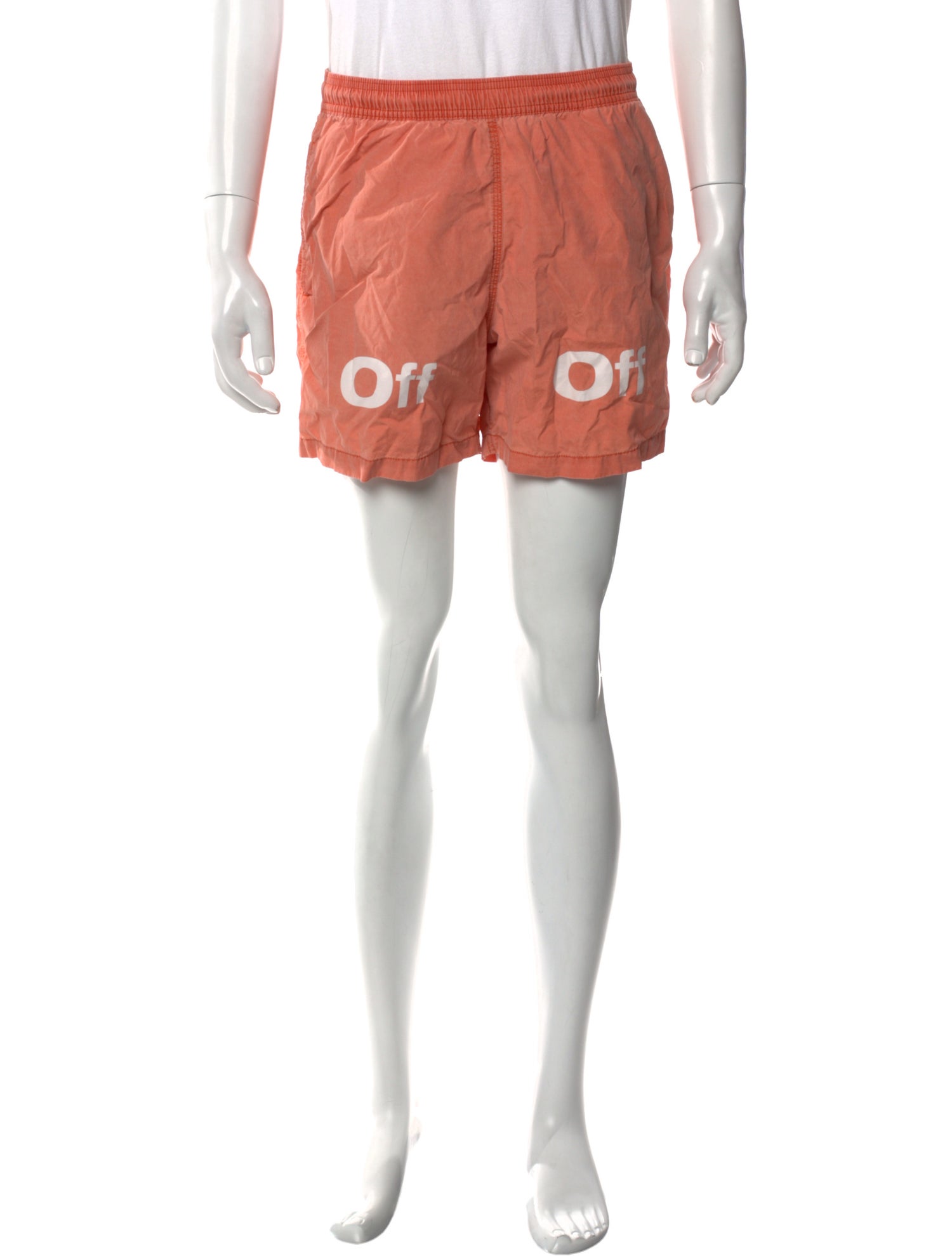 Off-White 2022 Bounce Off Sunset Swim Trunks