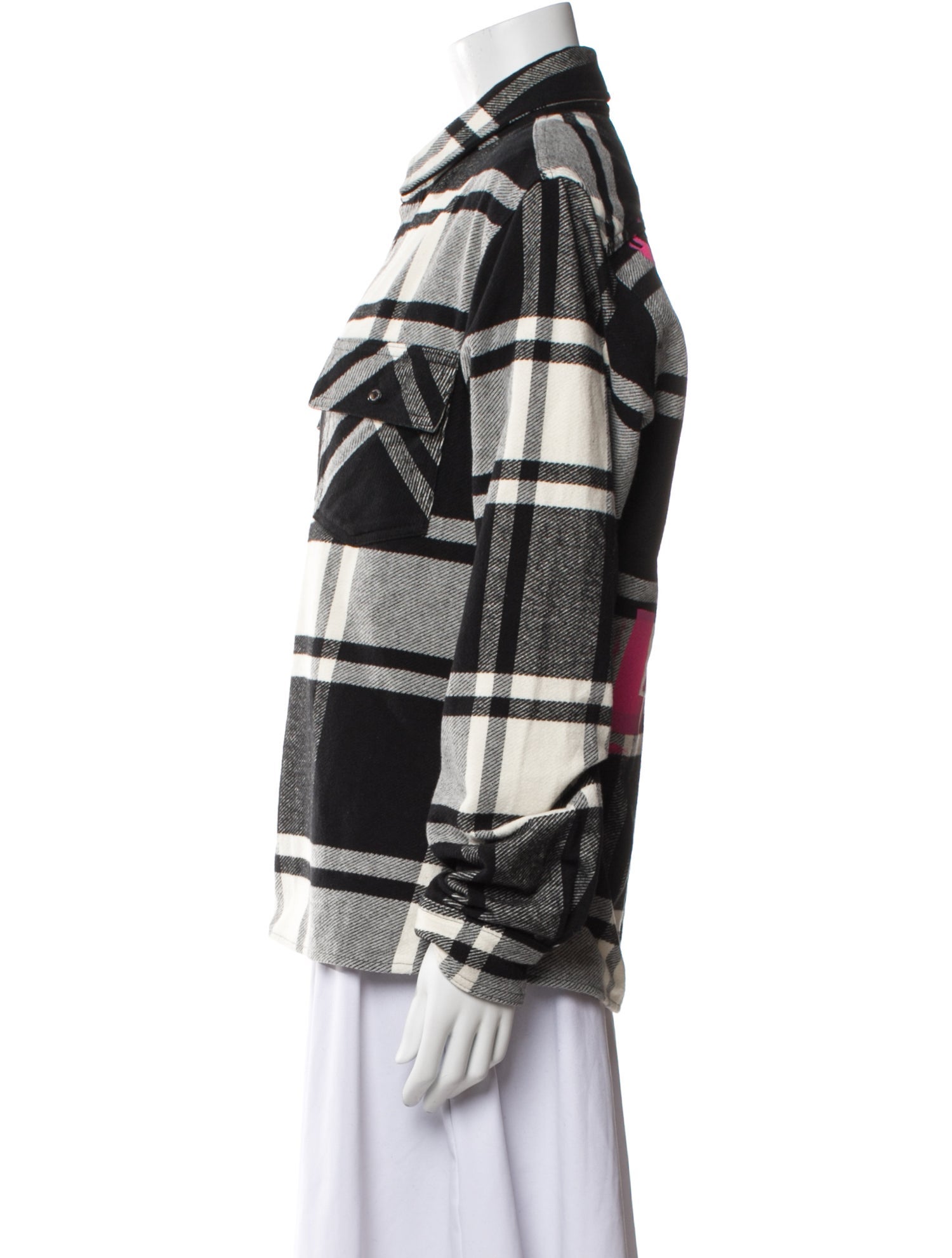 Off-White 2019 Plaid Print Shirt