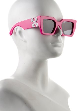 Off-White Square Tinted Sunglasses