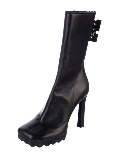 Off-White Sponge Leather Boots