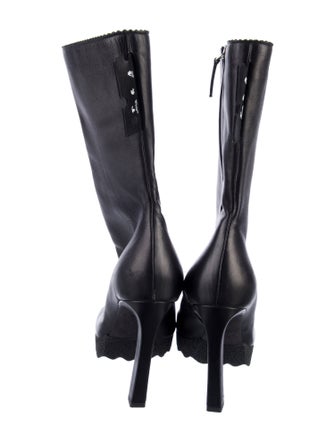 Off-White Sponge Leather Boots