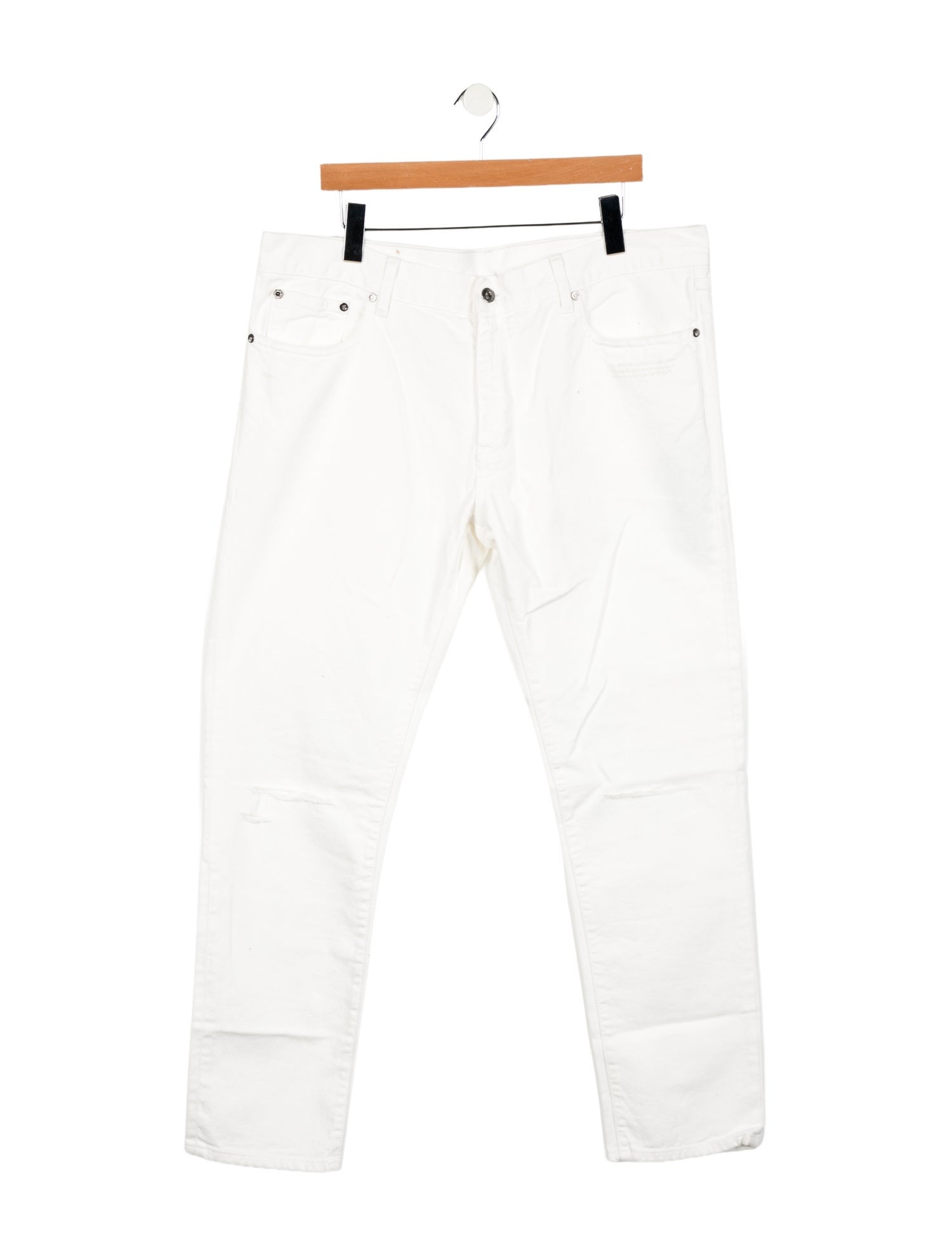 Off-White 2021 Straight-Leg Jeans