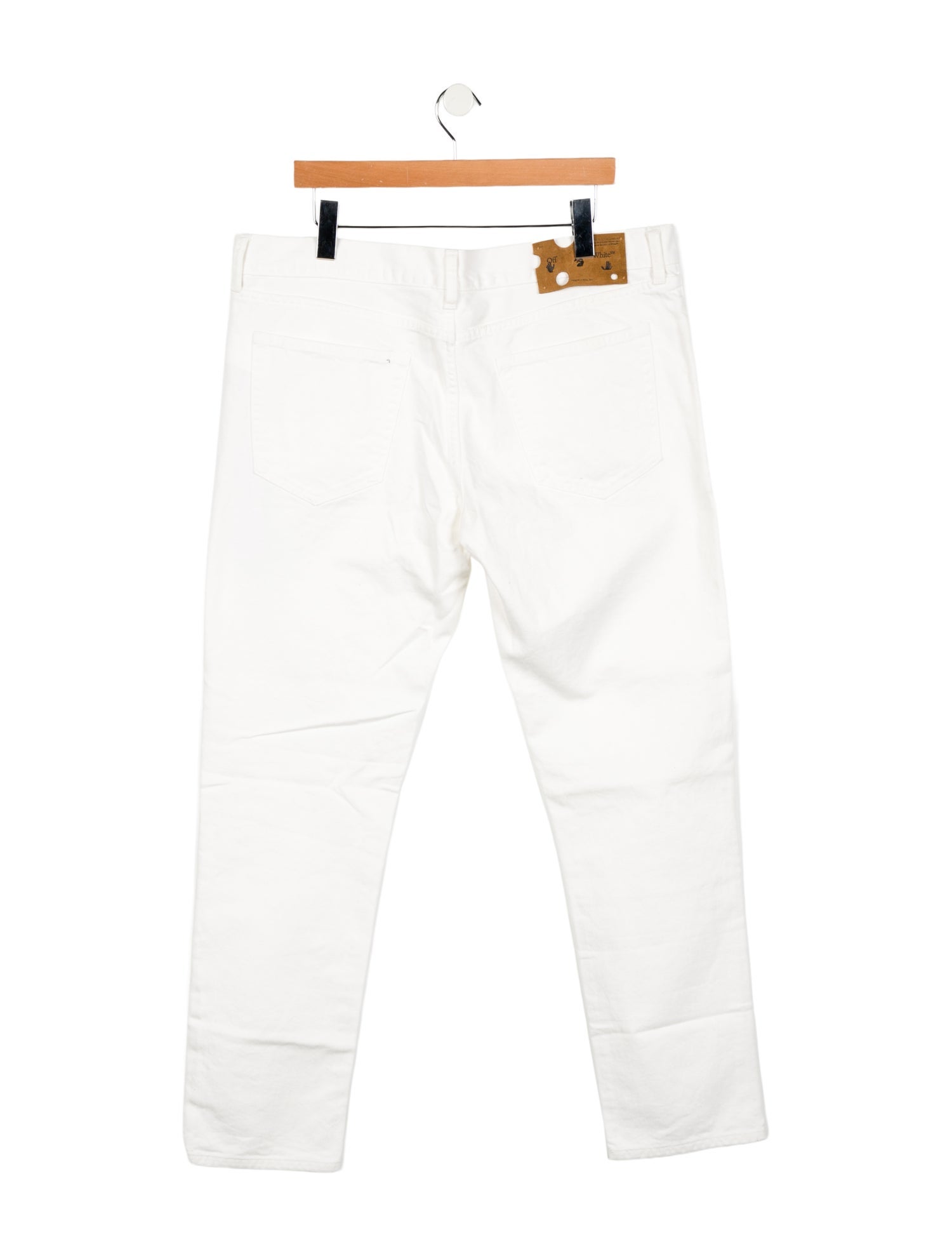 Off-White 2021 Straight-Leg Jeans