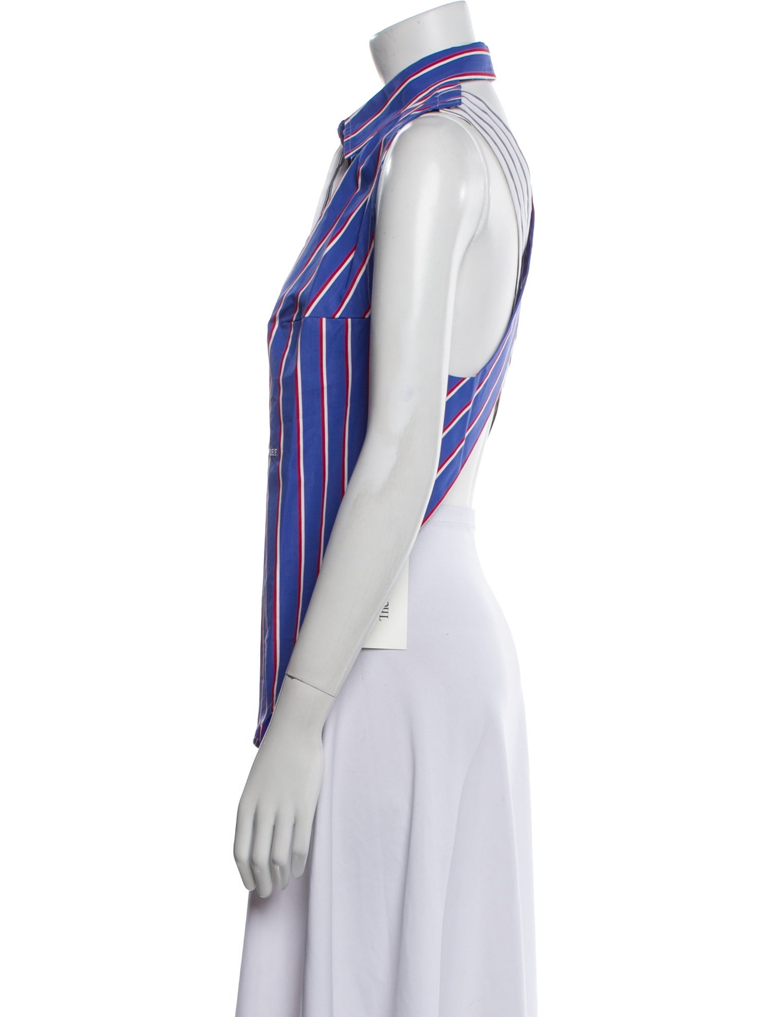 Off-White 2018 Striped Button-Up Top