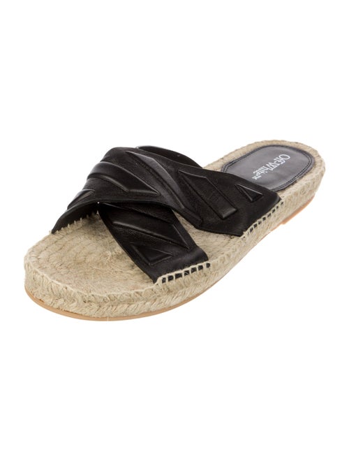 Off-White 2023 Diagonal Lea Crisscross 'Black' Espadrilles